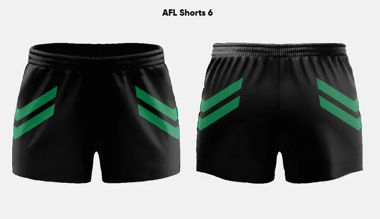 Custom Sublimated AFL Shorts AFLS04 Flash Uniforms